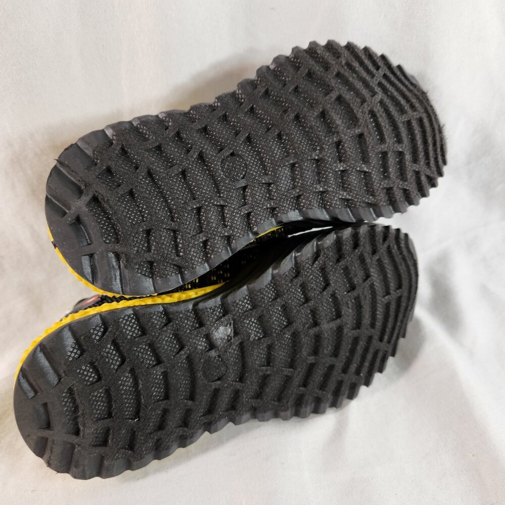 Southpole Kids Shoes Black Yellow Running Shoes Sneakers Size 9 Lace-Up EUC - Picture 8 of 12